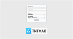 Desktop Screenshot of maxmail.tntmax.com